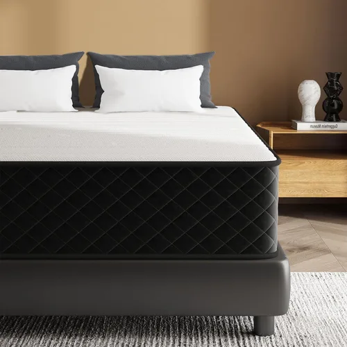 Miniatura 8 de Traumliebe Twin Mattress, 12 Inch Twin Size Mattress in a Box, Double Mattress, Pocket Spring&Memory Foam, Medium, Motion Isolation, CertiPUR-US