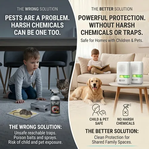 Miniatura 7 de T-26, Ultrasonic Pest Repeller Wall Plug-in Most Effective Than Repellents - Get Rid of - Rodents, Squirrels, Mice, Rats, Bats, Roaches, Ants