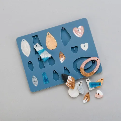 Miniatura 2 de Sculpey Herramientas Flexible Horno Seguro Silicona Joyería Molde es la Gran Herramienta de Joyería para Pendientes, Collares y Pulseras. Úselo