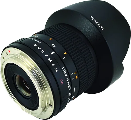 Miniatura 2 de Rokinon - Lentes de cine gran angular con armazón completo para Canon EF de 85 mm T1.5 AS IF UMC.