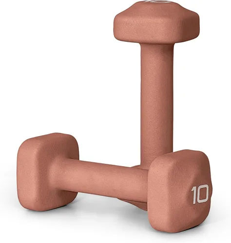 Miniatura 48 de Tone Fitness Pares de Mancuernas de Pesas de Neopreno con Cabeza Cuadrada Antirrodamiento Múltiples Opciones Azul