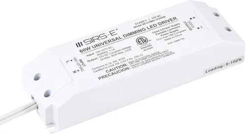 Miniatura 2 de SIRS-E StripFlexLED - Tira de luces LED blancas, 12 V, 60 LEDs/m, 2700 K, blanco cálido, 16.4 pies (16.4 ft), certificación UL, fabricada en Estados
