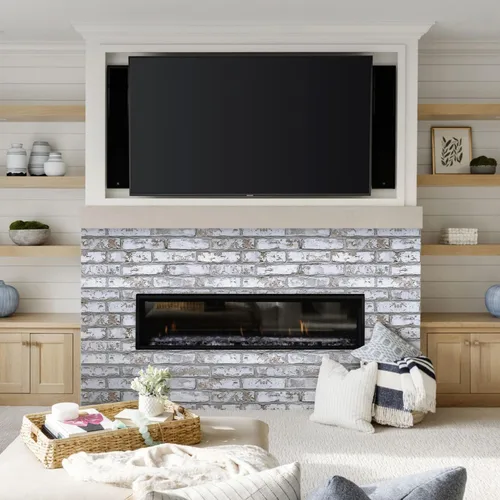 Miniatura 9 de Commomy Paneles de pared 3D de ladrillo sintético, 12 piezas de 22.8 x 11.8 pulgadas, azulejos finos y adhesivos de PVC UrltraLight para cocina