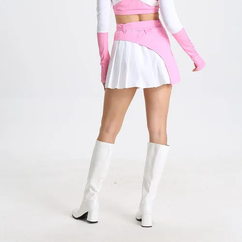 Miniatura 6 de LIURUIJIA Botas Go Go para mujer sobre la rodilla, talón con cremallera, XZ-YX-01-XK