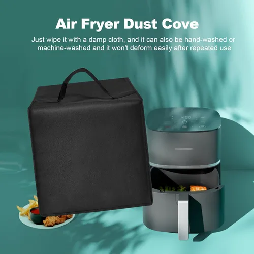 Miniatura 6 de Cubierta antipolvo para olla a presión eléctrica para freidora de aire Chefman TurboX 4 en 1, resistente al agua, funda de nailon impermeable