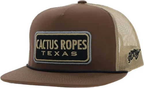 Miniatura 53 de HOOEY Adjustable Snapback Trucker Hat with Cactus Ropes Logo