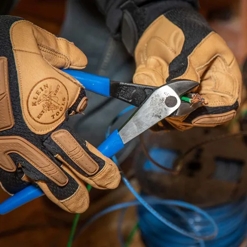 Miniatura 9 de Klein Tools D2000-28 Alicates, Fabricados en Estados Unidos, Alicates de Corte Diagonal con Cabeza en Ángulo son de Servicio Pesado para Cortar