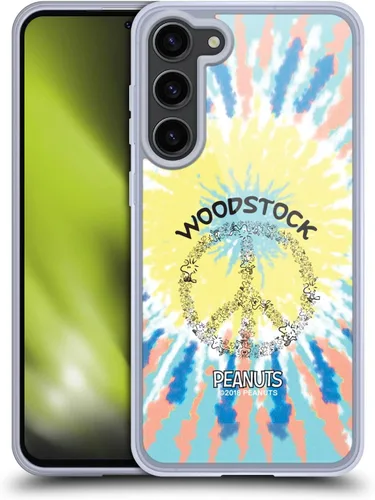 Miniatura 299 de Head Case Designs Funda de gel Woodstock 50th con licencia oficial de Peanuts Snoopy Guitar 1969 [protección de grado militar] compatible