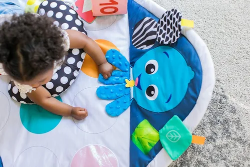 Miniatura 11 de Baby Einstein Sensory Play Space - Tapete de gimnasio y juego para recién nacidos a niños pequeños, edades recién nacidos +