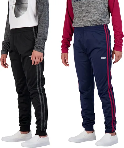 Miniatura 6 de Hind Conjunto de camiseta de 4 piezas de manga larga activa de secado rápido y pantalón deportivo deportivo deportivo para niños para deportes