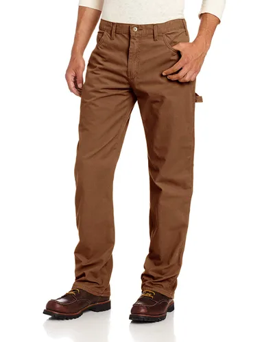 Miniatura 41 de Dickies Jeans de carpintero para hombre, ajuste relajado, pierna recta, Negro, 30 x 30