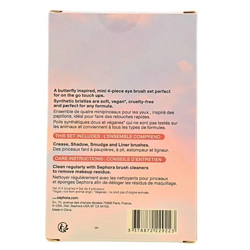 Miniatura 7 de Sephora Juego de cepillos de ojos de belleza de mariposa