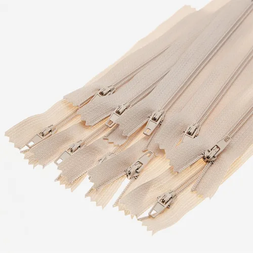 Miniatura 7 de #3 Beige Nylon Coil Zipper Closed End Zippers Bulk for DIY Tailor Sewing Crafts,Bags,Purses(30 PCS/Pack,7 Inch) SHUNLI