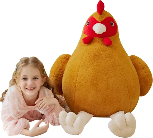 Miniatura 14 de IKASA Juguete de peluche de cerdo gigante, juguetes grandes de 30 pulgadas, regalos para niños, niñas, niños, novia y niños