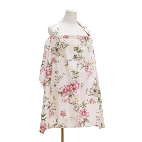 Miniatura 2 de Insular Funda de lactancia para lactancia materna, funda de alimentación infantil, delantal de algodón transpirable para privacidad, begonia rosa