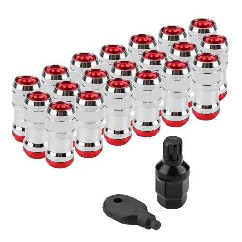 Miniatura 5 de KIMISS Tuercas de rueda de automóvil, M12 X P1.5 Tornillo para la mayoría de ruedas con 60 grados