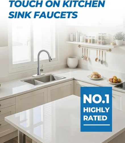 Miniatura 8 de WEWE Grifo de agua potable, grifo de filtro de agua de cocina sin plomo para ósmosis inversa o sistema de filtración de agua, grifo RO, dorado