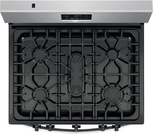 Miniatura 7 de Repuesto mejorado de rejilla 807412601 para piezas de estufa Frigidaire, 20 x 7.9 pulgadas, rejilla de quemador de superficie de hierro fundido