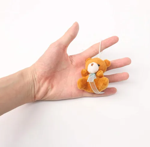 Miniatura 3 de Juegoal Paquete de 26 Mini Juguetes de Peluche de Animales de Navidad, Lindo Juego de Llaveros de Animales de Peluche Pequeños, Rellenos de Bolsas