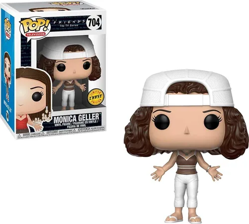 Miniatura 2 de Funko Pop! TV: Friends - Monica Geller - Figura de vinilo de edición limitada Chase Pop! (paquete con funda protectora compatible con Pop Box)
