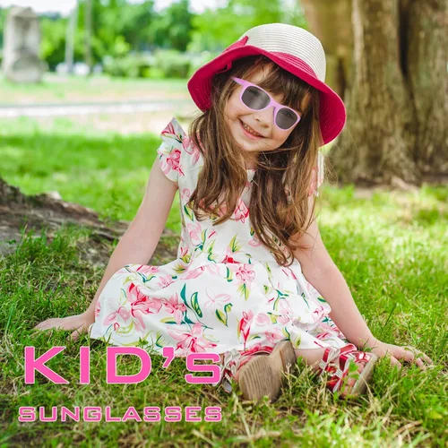 Miniatura 31 de XII WY - Lentes de sol polarizados con protección UV y goma flexible para niños y niñas