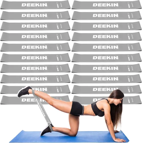 Miniatura 8 de DEEKIN 20 Pcs Resistance Bands Bulk Loop Resistance Exercise Bands for Working Out Stretch Yoga Starter Set Elastic Exercise Fitness Band Equipment