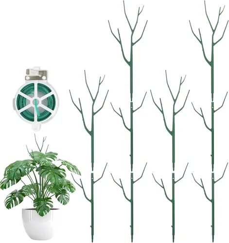 Miniatura 8 de Paquete de 5 Estacas Apilables de Soporte para Plantas, Estructuras de Soporte para Plantas Trepadoras para Monstera, Pothos, Philodendron, Estacas