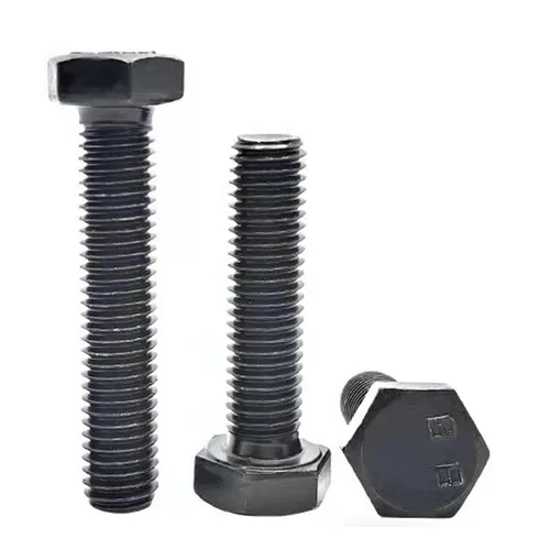 Miniatura 5 de M12-0.069 x 0.787 in Acero al carbono Grado 8.8 Tornillos de cabeza hexagonal externa Tornillos de rosca métrica Tornillos hexagonales Sujetadores