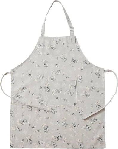 Delantal de estilo japonés vintage para hombres y mujeres, delantal de cocina ajustable con bolsillos, delantal multifuncional para hornear,