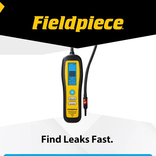 Miniatura 6 de Fieldpiece - DR58 Detector de fugas de refrigerante con diodo calentado - Ultrasensible localizador de fugas con pantalla LCD retroiluminada grande