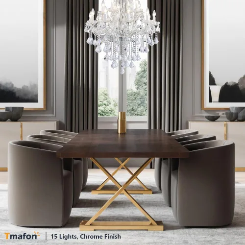 Miniatura 7 de Candelabros modernos de cristal para comedor, pequeños cristales para dormitorio, comedor, pasillo, isla de cocina, baño, armario
