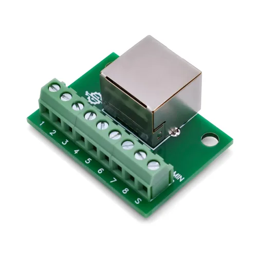 Miniatura 3 de RJ45 Mini Tornillo Terminal Junta de Desconexión