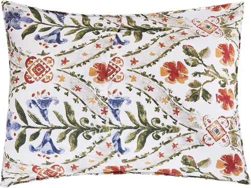 Miniatura 6 de C&F Home Victoria's Garden - Juego de edredón reversible de acuarela floral para todas las estaciones, juego de 2 piezas, multicolor