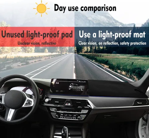 Miniatura 3 de Alfombrilla para salpicadero de coche, compatible con SsangYong Korando 2014 2015