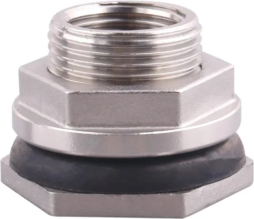 Miniatura 13 de DERNORD 1" colocaciones de mamparo del acero inoxidable del conector del tanque de agua del tabique femenino