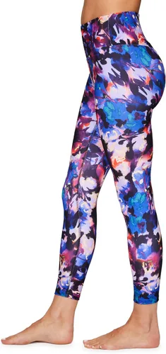 Miniatura 4 de RBX Active - Leggings de yoga para mujer con estampado de longitud completa de 78 tobillos, para correr