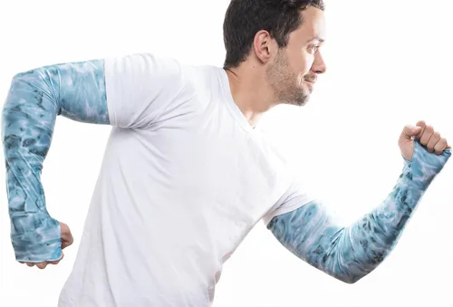 Miniatura 6 de Aqua Design Arm Sun Sleeves para hombres Protección UV Antebrazo Compresión Cubiertas