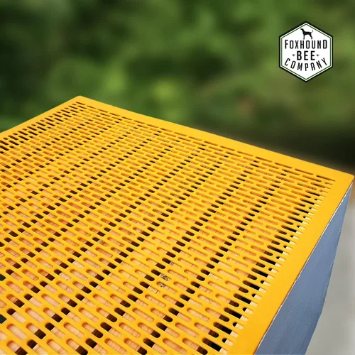 Miniatura 7 de Excluidor de plástico de 8 marcos para mantener a la reina separada de las cajas de miel en una colmena de abejas, paquete de 4