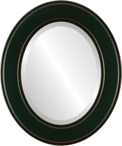 Miniatura 12 de ovalandroundmirrors. com Oval Espejo biselado en un estilo Montreal champaña Oro marco