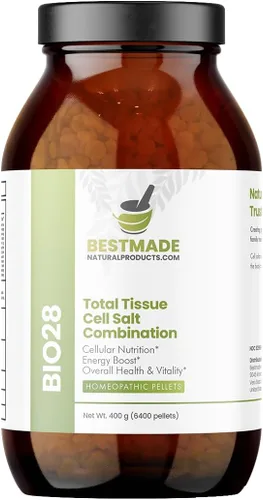 Miniatura 8 de Bestmade Total Tissue Cell Salt Mineral Combination BIO28 - Ayuda a que tu cuerpo absorba y utilice los nutrientes, aumenta los niveles de energía