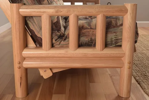 Miniatura 8 de Kodiak Futons - Marco de futón convertible en acabado natural