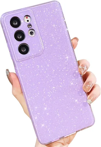 Miniatura 37 de MINSCOSE Compatible con Samsung Galaxy S22 Plus Case, Bonito Color Neón Brillante, con Purpurina Brillante Delgada Resistente a Golpes de Silicona
