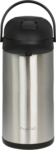 Miniatura 2 de MegaChef Tapa de bomba de cuerpo de vacío de acero inoxidable de 5 cuartos de galón