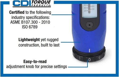 Miniatura 4 de CDI unidad hexagonal hembra microajustable de 1/4" de torque