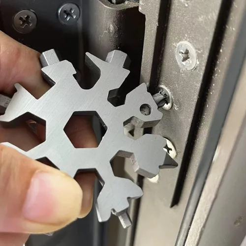 Miniatura 5 de Multiherramienta de copo de nieve 20 en 1, regalo único para hombres, papá, mujeres
