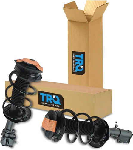 Miniatura 212 de TRQ Conjunto de Amortiguador y Resorte Delantero Cargado con Resorte Helicoidal Pre-ensamblado Compatible con Jeep Cherokee Limited AWD 14-22 Sin