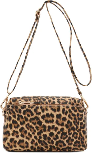 Miniatura 7 de FashionPuzzle Triple Zip Small Crossbody Bag