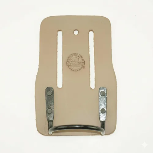 Miniatura 11 de Graintex Soporte de martillo para cinturón de herramientas, cuero de grano superior de alta calidad, lazo de martillo de acero, se adapta a