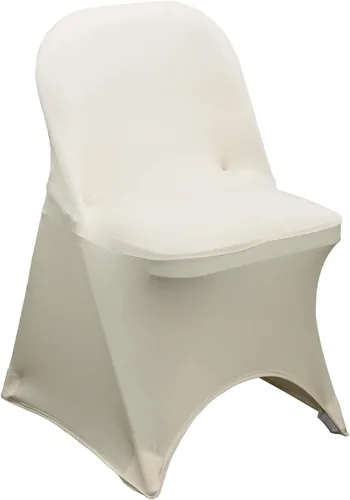 Miniatura 59 de YOUR CHAIR COVERS - Funda para silla plegable de elastano azul claro - Funda de cojín tapizada plegable elástica ajustable extraíble lavable