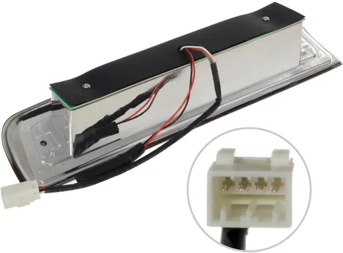 Miniatura 7 de Partsam Luz de freno de montaje alto, tercera luz de freno 3ª de repuesto para Dodge Ram 1500 2500 3500 2009-2017 2009-2017 LED de cabina trasera